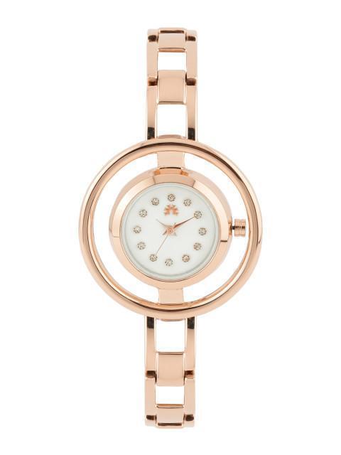 Arumkick White Dial Watch