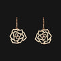14k Wire Bloom Earrings