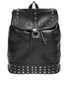 Hiveaxon Black Embellished Backpack