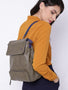 Hiveaxon Olive Brown Backpack